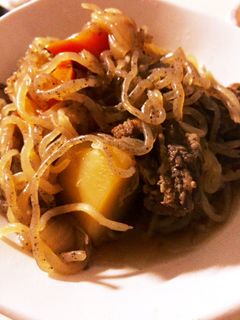 すき焼きのタレとめんつゆ*母の肉じゃが*-レシピのメイン写真