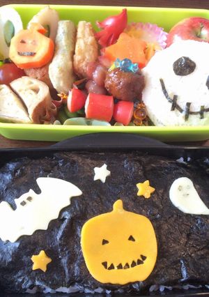 ハロウィン弁当-レシピのメイン写真