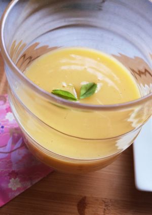 菌活！柿の甘酒スムージー-レシピのメイン写真