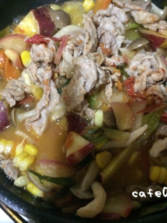 夏の名残の野菜の煮物-レシピのメイン写真