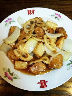 根菜の黒酢酢豚-レシピのメイン写真