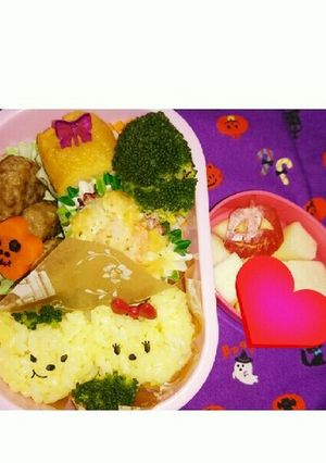ハロウィンツムツム☆キャラ弁当-レシピのメイン写真