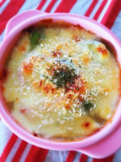あまったシチューで☆こんがりドリア-レシピのメイン写真
