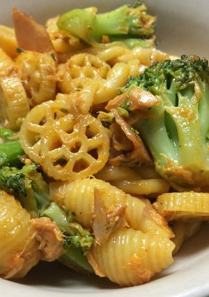 うまい！ブロッコリーのケチャップパスタ-レシピのメイン写真
