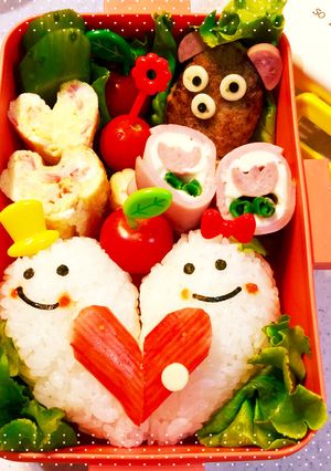 ハロウィンキャラ弁☆オバケちゃん弁当-レシピのメイン写真