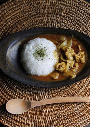 鶏肉と舞茸の簡単カレー-レシピのメイン写真