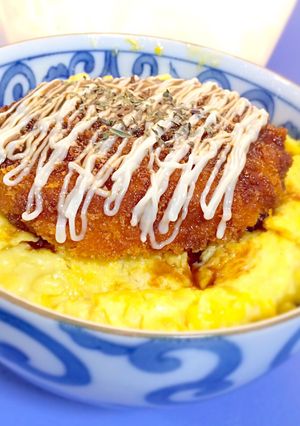 オムレツコロッケ丼-レシピのメイン写真