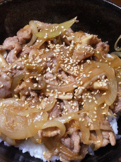豚コマで♪美味しい!簡単!スタミナ丼-レシピのメイン写真