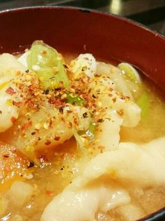 のべだんご汁-レシピのメイン写真