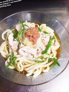 さっぱり☆豚しゃぶ梅おろしうどん-レシピのメイン写真