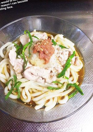 さっぱり☆豚しゃぶ梅おろしうどん-レシピのメイン写真
