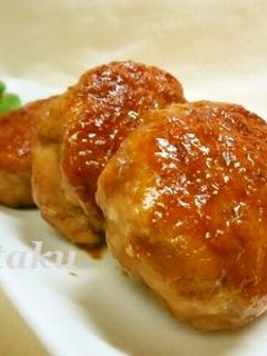 はんぺんでふわふわな鶏つくね-レシピのメイン写真