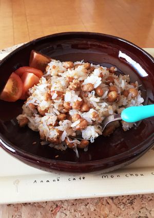 子供のランチ 栄養たっぷり納豆チャーハン-レシピのメイン写真