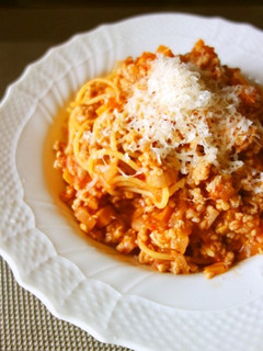 ワンポットパスタ☆ボロネーゼ-レシピのメイン写真