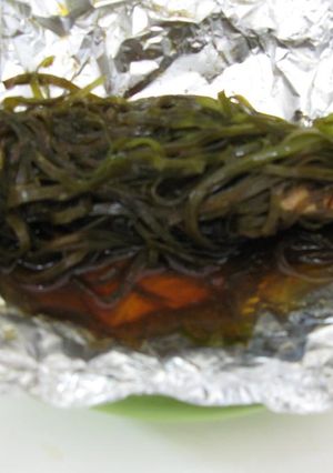 鮭昆布のせホイル焼き-レシピのメイン写真
