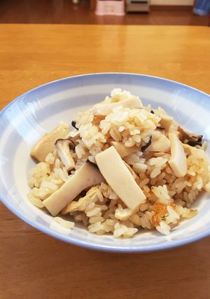 松茸ごはん風、エリンギ-レシピのメイン写真