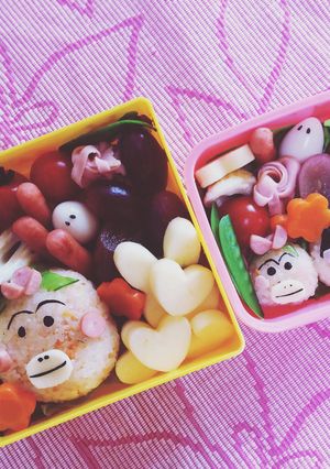 ３歳児&１歳児 遠足お弁当♡はなかっぱ-レシピのメイン写真