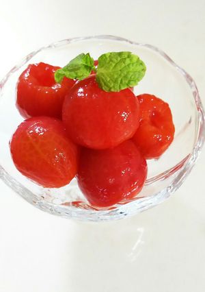 ほんのり甘い♪ミニトマトの蜜マリネ-レシピのメイン写真