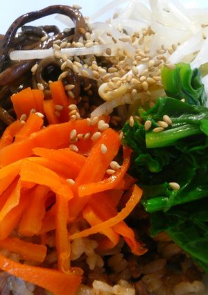 冷ご飯がいっぱいあるときのビビンバ-レシピのメイン写真