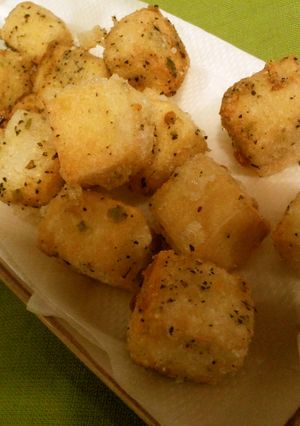 お弁当用汁なし簡単味付け揚げだし豆腐-レシピのメイン写真