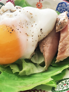 スキレットで蒸し鶏*半熟目玉焼きソース-レシピのメイン写真