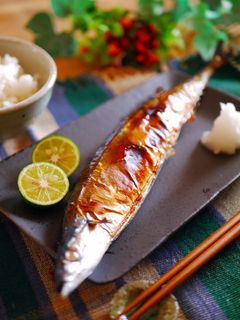 楽チン✩グリルでさんまの塩焼き☆コツあり-レシピのメイン写真