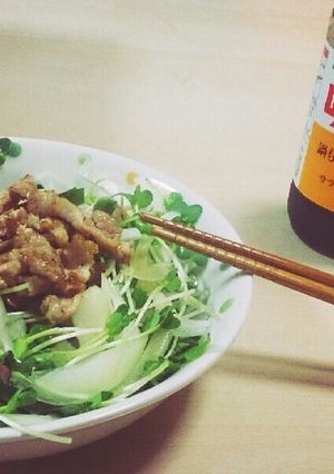 豚肉と香草の味ぽんがけ-レシピのメイン写真