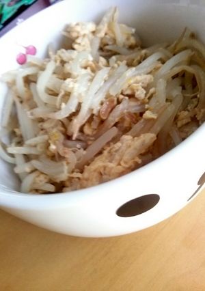 １食25円！5分で出来るもやし丼☆彡-レシピのメイン写真