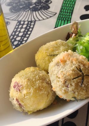 揚げない!サツマイモのイタリアンコロッケ-レシピのメイン写真
