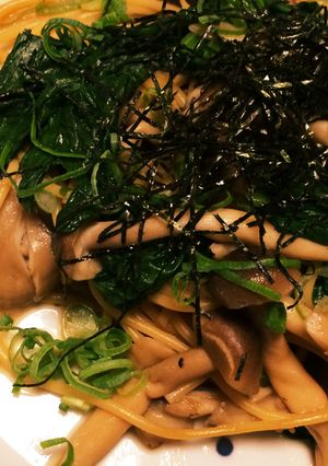 お吸い物の素で和風パスタ-レシピのメイン写真