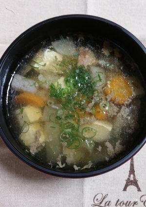 圧力鍋で簡単　あったか〜けんちん汁♬-レシピのメイン写真