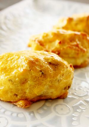 ココナッツ風味のひとくちスイートポテト-レシピのメイン写真