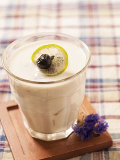 ヨーグルト&きび酢ドリンク♪-レシピのメイン写真