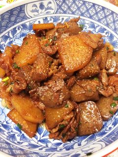 うちの定番!大根とこんにゃくの甘辛煮-レシピのメイン写真
