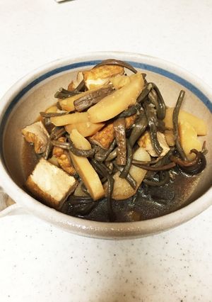 しみじみ美味しい☆ぜんまいの煮物-レシピのメイン写真
