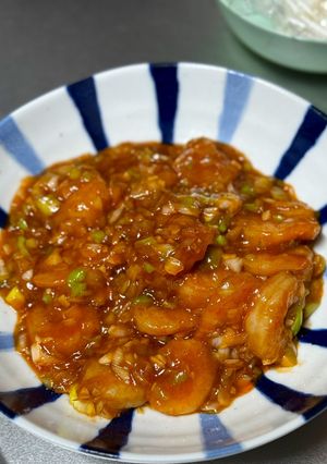 酒呑みの【辛くない】エビチリ-レシピのメイン写真