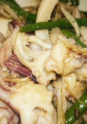 イカゲソのガリバタ醤油-レシピのメイン写真