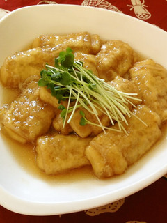 高野豆腐の揚げ巻き煮-レシピのメイン写真