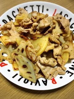 れんこんと大根の炒め煮-レシピのメイン写真