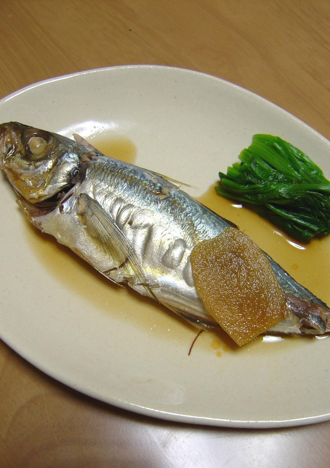 アジ（青魚）の煮付け-レシピのメイン写真
