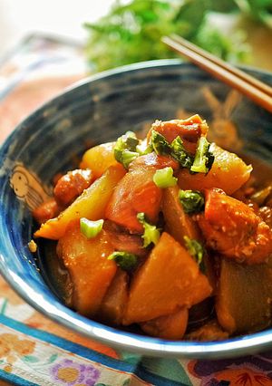 圧力鍋de大根と鶏肉の中華風煮もの-レシピのメイン写真
