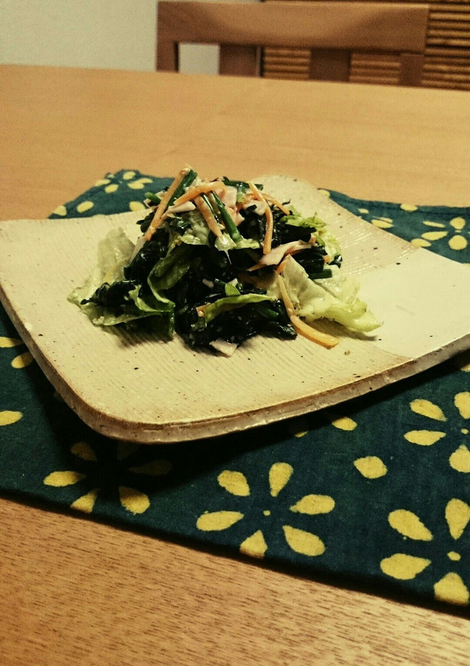 ほうれん草のゴママヨサラダ-レシピのメイン写真