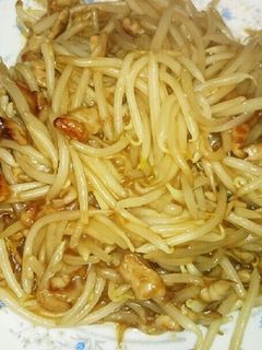 簡単!もやしと豚肉のオイスターソース炒め-レシピのメイン写真