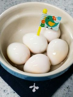 おつまみに♪新生姜の汁でうずら漬け-レシピのメイン写真