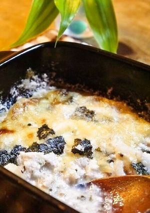 簡単☆とろとろ長いものりチーズグラタン-レシピのメイン写真