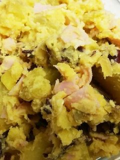 簡単♪ゴマが決め手のさつまいもサラダ-レシピのメイン写真