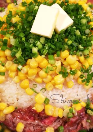 ホットプレートでペッパーランチ風ライス-レシピのメイン写真