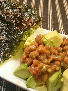 納豆とアボカドのせ巻き~♪-レシピのメイン写真