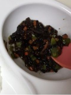 離乳食 中期 ひじきの煮物-レシピのメイン写真