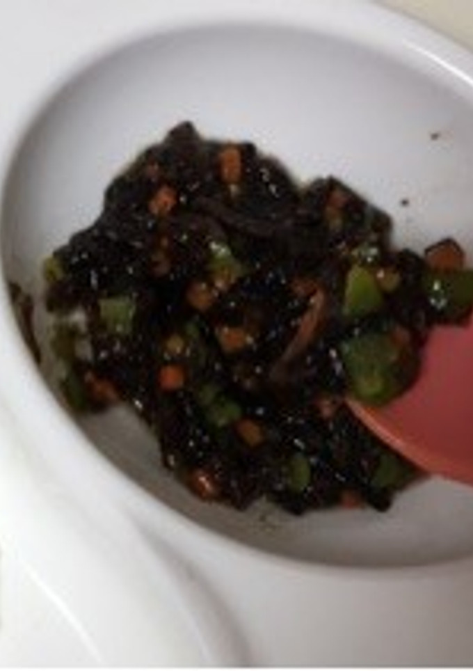 離乳食 中期 ひじきの煮物-レシピのメイン写真